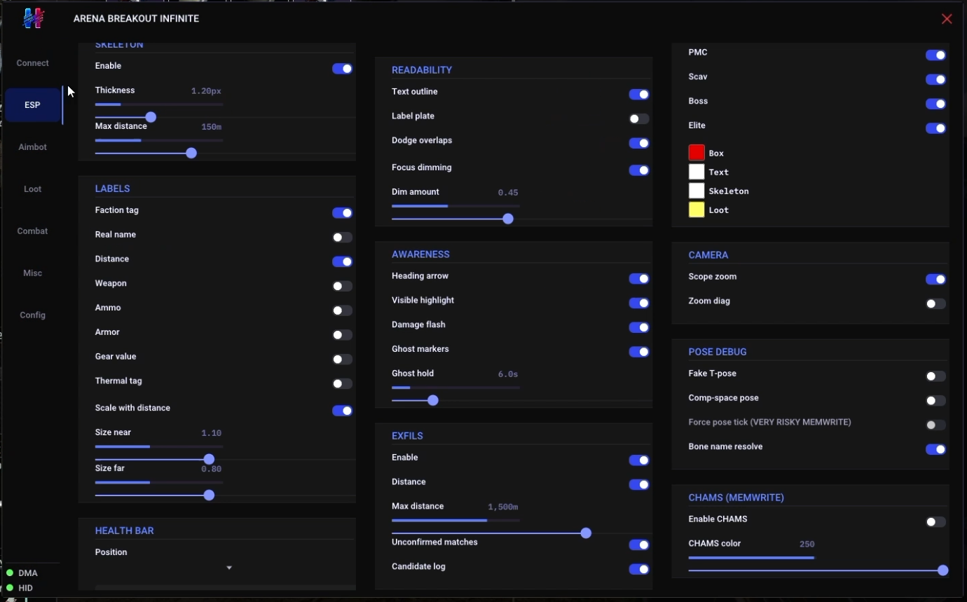 Hex ABI DMA preview 2