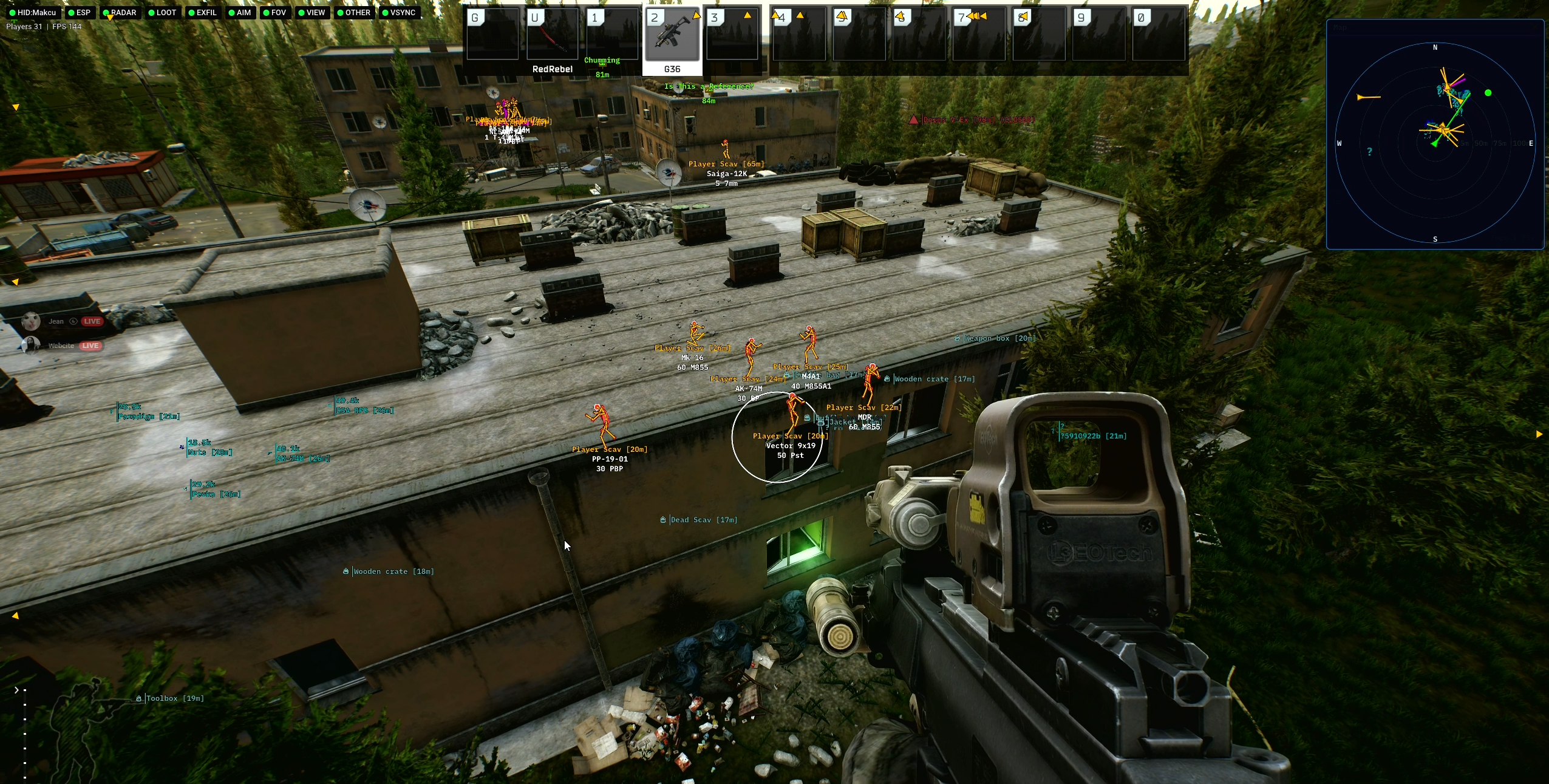Hex EFT DMA preview 2