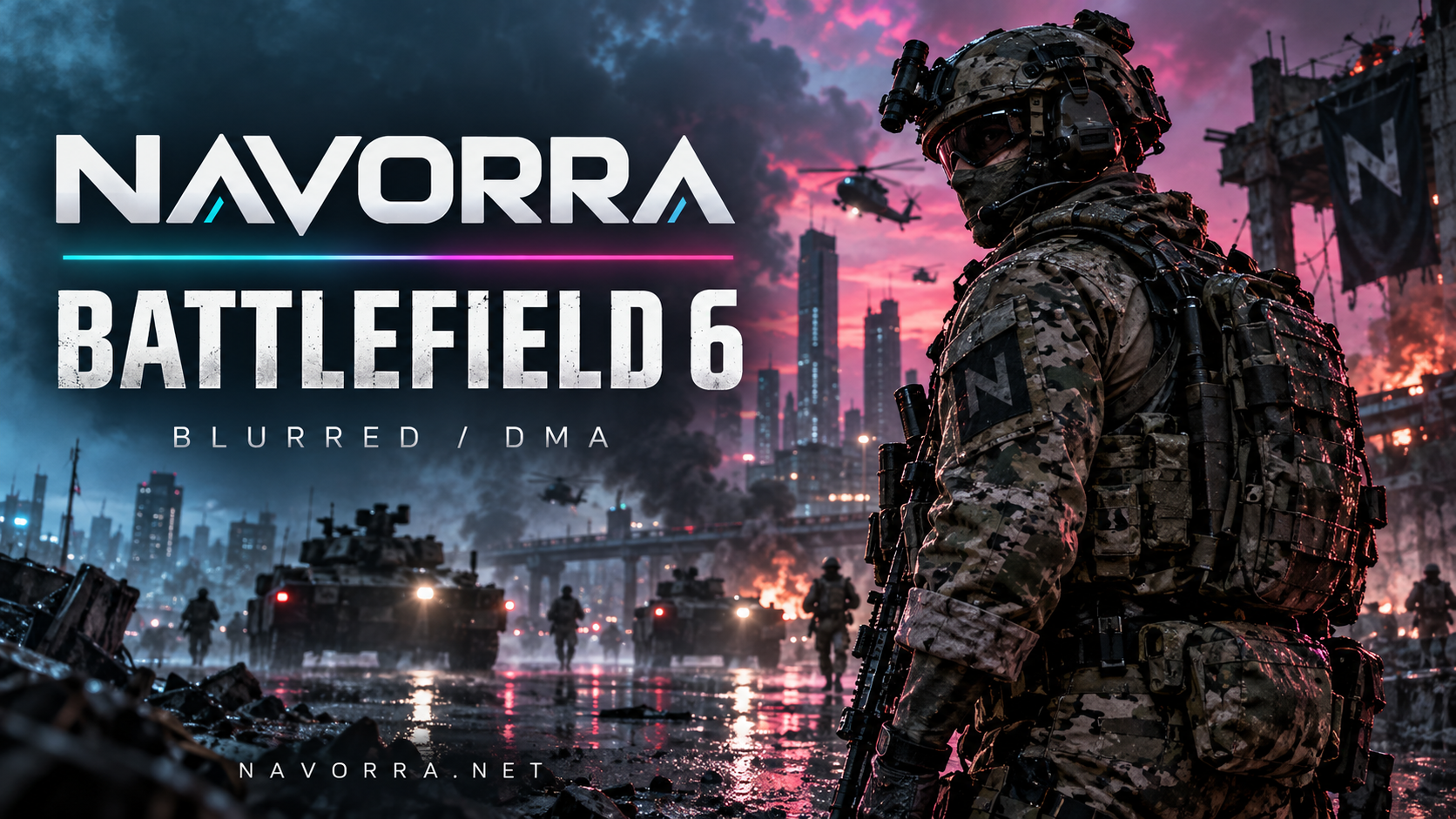 Navorra Blurred Battlefield 6 DMA — storefront cover