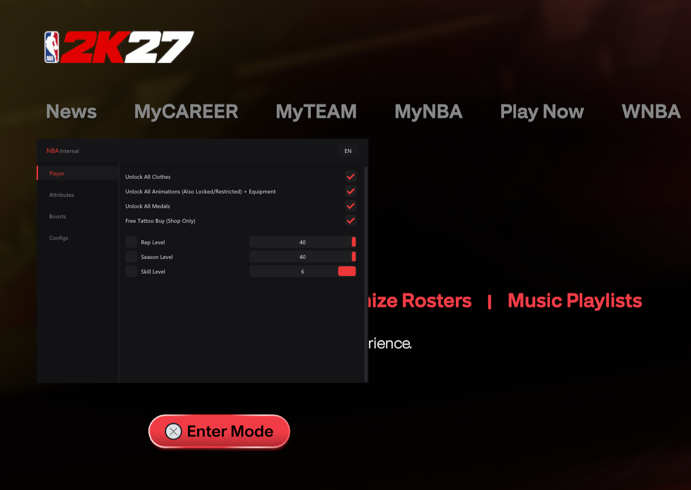 Unnamed NBA 2K27 Internal — developer screenshot