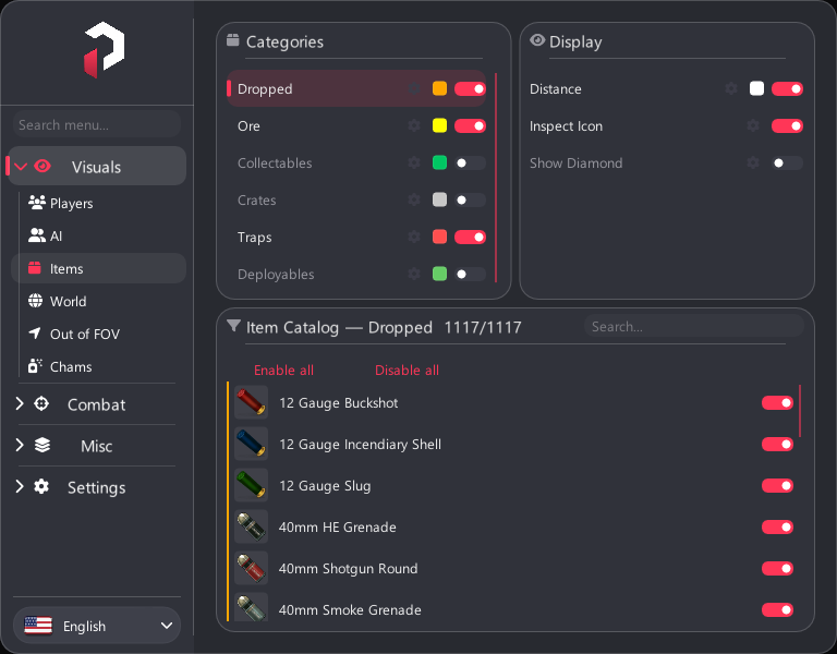 PureDMA Rust — developer screenshot