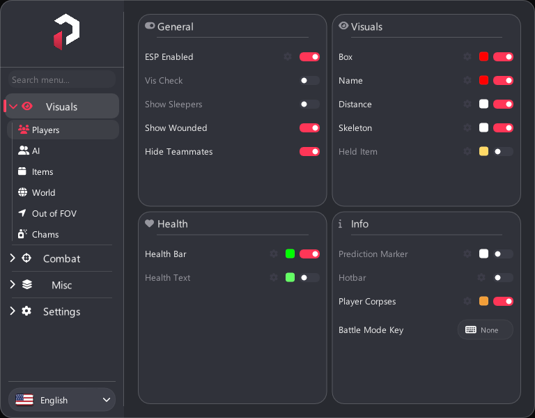 PureDMA Rust — developer screenshot