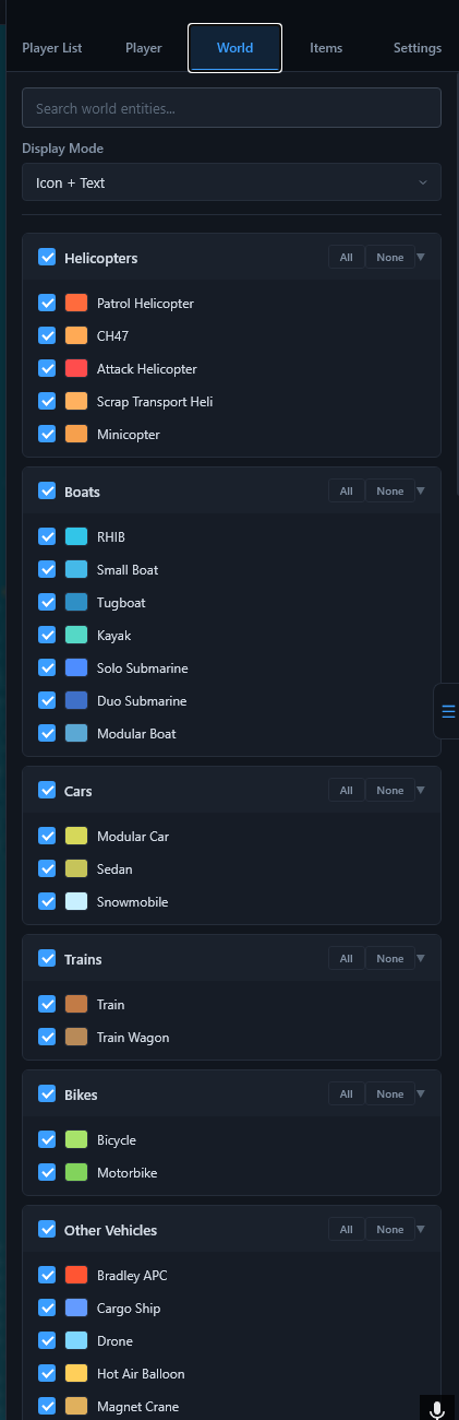 Modding Association Rust Radar preview 3
